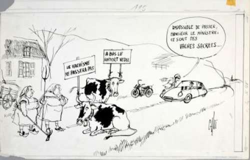 Calvi / Clivanel... | Calvi / Clivanel (PHILIPPE Vallancien - 1938) Les Vacheries.... | Coutau Bégarie