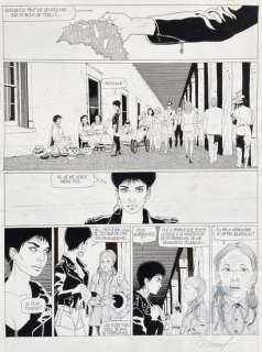 Renaud/Santiag. Planche originale n°5 de l’album T4 "De… | Dagoty