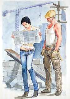 Milo Manara - original illustr. x "Chanel" - Page volante - (2008) | Catawiki