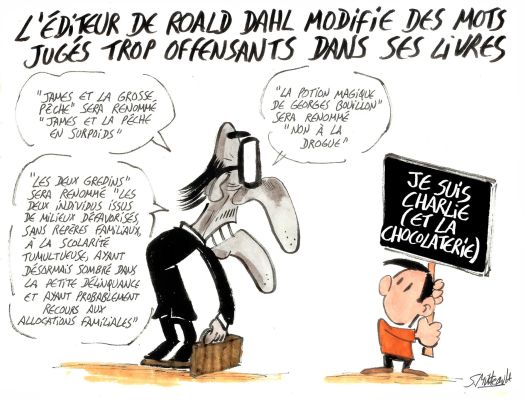 Simon Mitteault | Roald Dahl | Art Maniak