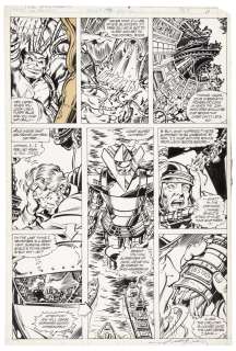 Original GEORGE PEREZ Art * AVENGERS #199 * 1980 | PBA Galleries