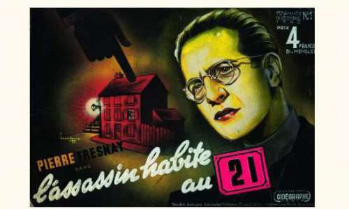 EDITIONS S.A.G.E. BRANTONNE. â€œL’Assassin habite au 21â€. Gouache et collage | Tessier Sarrou