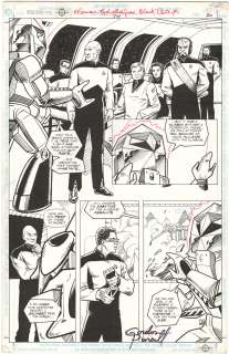 Gordon Purcell - Star Trek: The Next Generation #74 p20 (Signed)