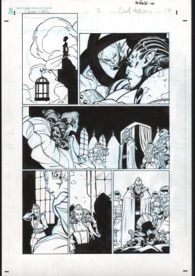 Star Wars Clone Wars 5 Page 14 Scott Hepburn and Dan Parsons. Signed by Dan Parson | Raremarq (Buy It Now)