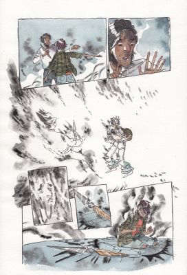 Morgan Beem | Author Immortal # 5 Page 17 | The Artist Bullpen