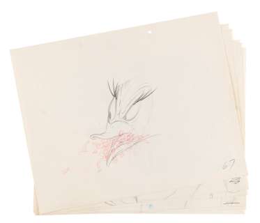 A Set of "Horton Hatches the Egg" Production Drawings. | Van Eaton Galleries