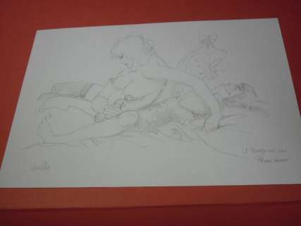 Leone Frollo - origin. sketch "Il riposo del guerriero" - Page volante - EO | Catawiki