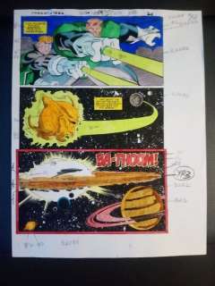 superman / batman : man of steel 10 - Original hand coloured / inked page with corection - Other - (1996) | Catawiki