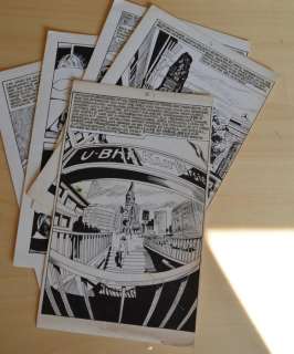 "Nei Servizi Segreti" - Franco Verola - 5x original pages  - Page volante - EO | Catawiki