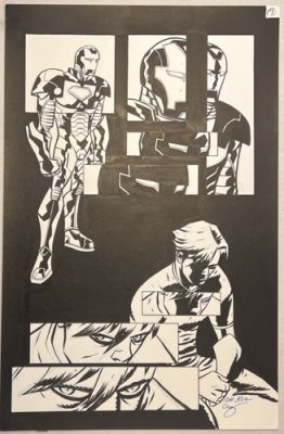 Hulk Smash Avengers #5 Original Comic Art Page #13 Signed by Oeming 2012 IronMan | eBay US (Buy It Now)