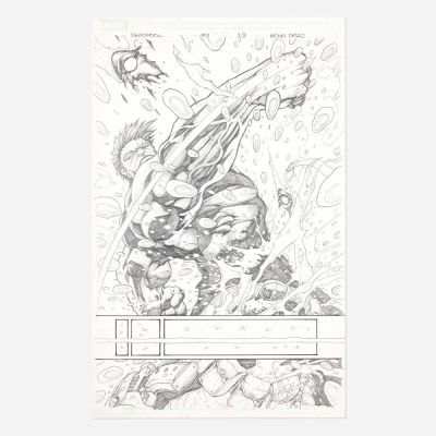 Lot 184 - Bong Dazo, Deadpool #39 Story Page 19 Original Art (Marvel Comics, 2001) | Landry Pop Auctions