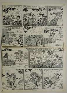 Pits en Kaliber - Originele pagina - De verloren safari (p.20) - Page volante - (1963) | Catawiki