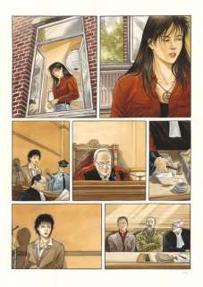 Olivier GRENSON (né en... - Lot 500 - * La femme accident - Première partie Encres de couleur...