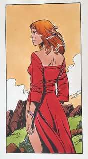  - Convard, Didier - Dessin original en couleur pour une ex-libris  