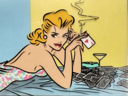 Minus Walter/Œuvre originale "Agnès" réalisée pour la… | Dagoty