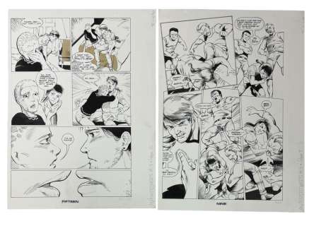 Alien Nation: The First Comers Original Storyboard Production Comic Art | misc / divers