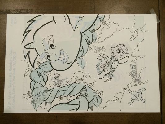 Tony Fleecs | Micro Series #2 - Larrys/Jetpack Exclusive Cover | Tony Fleecs