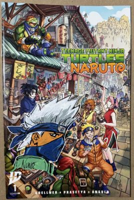 Kakashi Remark on TMNT Naruto By Eddie Nunez | ComicArtFans Classifieds