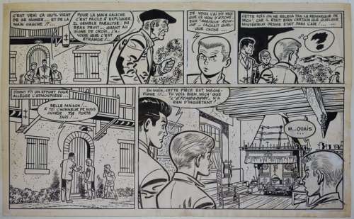 Reding, Raymond  - Originele, halve pagina - Jari 10 - Jari au Pays Basque - (1963) | Catawiki