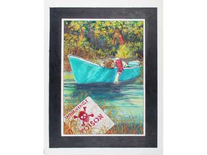 Puma Blues #6 Original Cover Art (1987) | Weiss Auctions