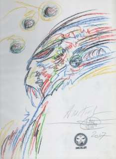 Druillet, Philippe - Dessin original en couleur - Nosferatu - EO (1988) | Catawiki