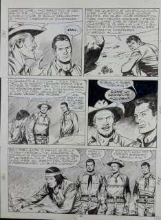 Tex #161 - original page "Il fiore della morte" - Prima edizione - (1974) | Catawiki