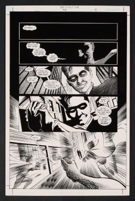Roger Robinson, John Floyd | Batman Gotham Knights #38 (2003) Page 4 Pencils By Roger Robinson, Inks By John Floyd | ComicArtFans Classifieds