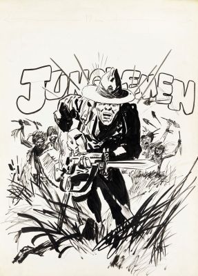 Lot 29 - Pratt Hugo - "Junglemen", 1968 | Urania Casa d’Aste