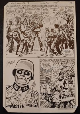 Dan Spiegle | Sergeant Rock Annual #2 Pg. 25 | ComicArtFans Classifieds