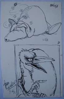 JEAN DULIEU: Originele schets | Zwiggelaar Auctions