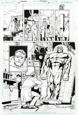 Giuseppe Camuncoli, Lorenzo Ruggiero | Giuseppe Camuncoli - "52" #47 Page 6 | ComicArtFans Classifieds