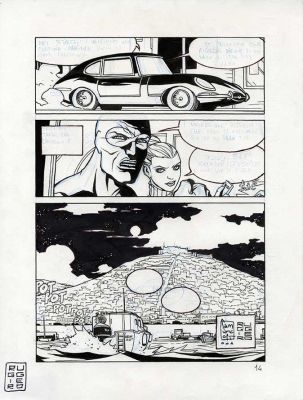 Giuseppe Camuncoli, Lorenzo Ruggiero | Giuseppe Camuncoli - "Diabolik: Colpo a Spaccanapoli" Page 14 | ComicArtFans Classifieds
