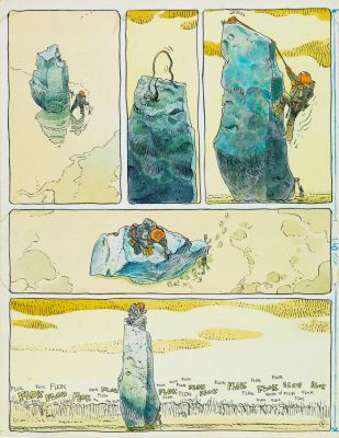 Moebius (Jean Giraud) - Moebius (Jean Giraud) - "Lâ€˜Homme Est-Il Bon? (Is Man Good?)", 1974