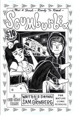 Sam Grinberg | Scumburbia: A One Shot Comic - Pg. Cover | Athenaeum Comic Art