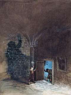 CHARLES Illustration. Pastel et gouache. Signée et datée 89 en bas Ã  gauche. | Rossini