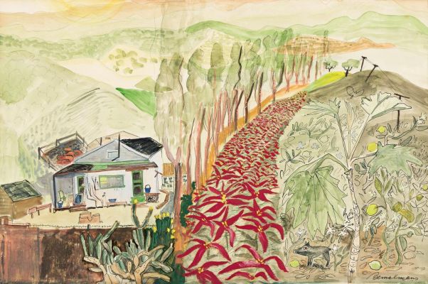 Lot 39 - Ludwig Bemelmans, (1898-1962), Dirty Eddy in the lovely San Fernando Valley. Circa 1947. | Swann Galleries