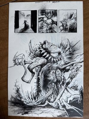 Jonathan Wayshak | Violator #3 Pg 31 | ComicArtFans Classifieds