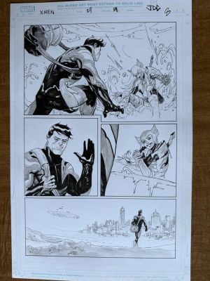 Joshua Cassara | X-Men #24 Pg 19 | ComicArtFans Classifieds