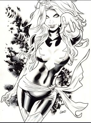 Greg Land | Phoenix Land Pin Up | ComicArtFans Classifieds