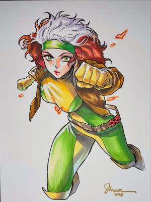 X-Men Rogue By Saowee | ComicArtFans Classifieds