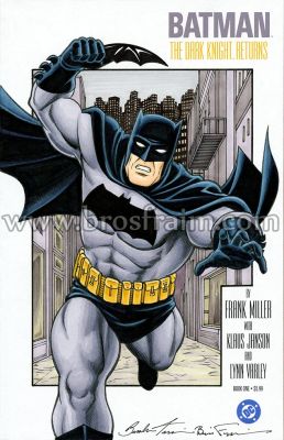 Brendon Fraim, Brian Fraim, Brian Fraim | Batman: the Dark Knight Returns Facsimile Sketch Cover! | ComicArtFans Classifieds