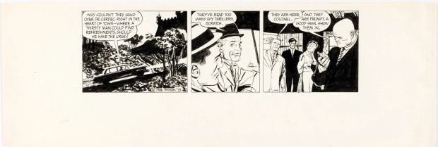 Lou Fine | Lou Fine - Peter Scratch | ComicArtFans Classifieds