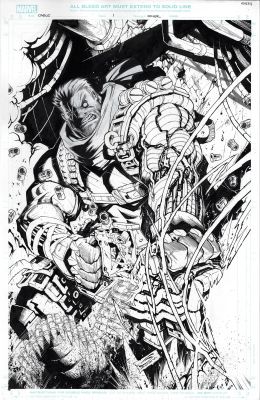 Gerardo Sandoval | Cable Cover - Gerardo Sandoval - 15 New Covers on Website | ComicArtFans Classifieds