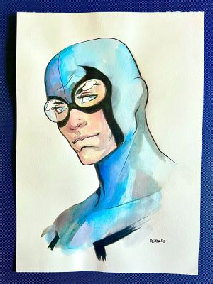 Mike McKone | Mike McKone, Blue Beetle | ComicArtFans Classifieds