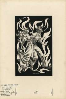 Lot 111: Hannes Bok “Spot of Life” illustration.