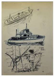 Eddy Paape (1920-2012)... | Eddy Paape (1920-2012) - 1 dessin préparatoire de la... | Arthema Auction