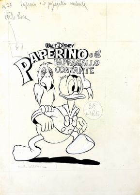VERGANI - Paperino e il Pappagallo | Little Nemo