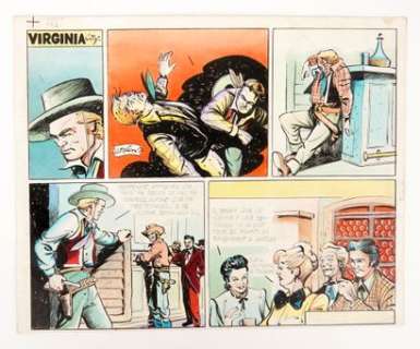 Marin Claude Virginia... | MARIN Claude Virginia City Planche 2 bis d’un récit... | Vermot et Associés