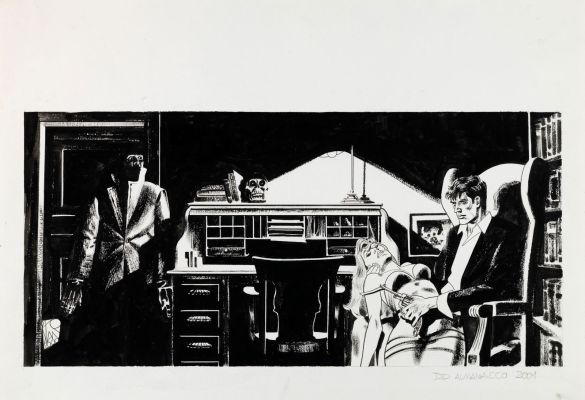 Lot 120 - Stano Angelo - "Dylan Dog - Almanacco della Paura", 2001 | Urania Casa d’Aste