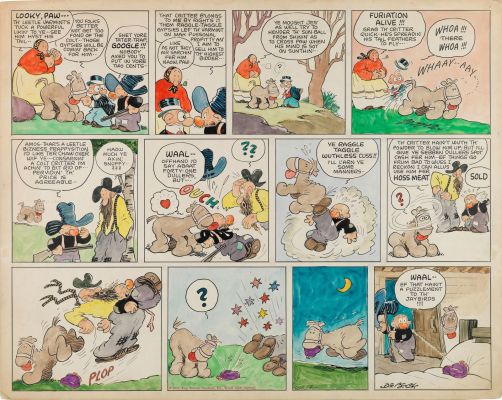Lot 213 - DeBeck Billy - "Barney Google and Snuffy Smith", 13441 | Urania Casa d’Aste